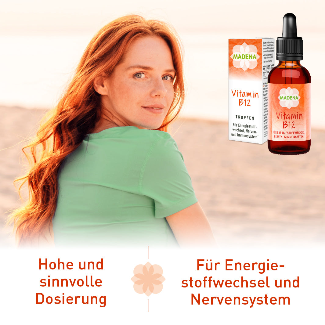 Vitamin B12 Tropfen: hochdosiert &amp; vegan
