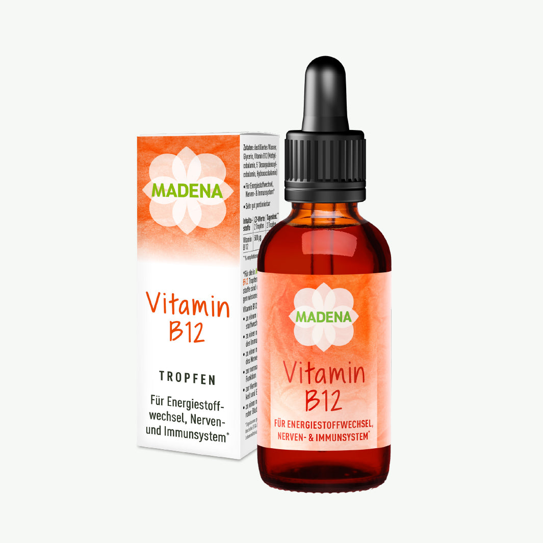 Vitamin B12 Tropfen: hochdosiert &amp; vegan