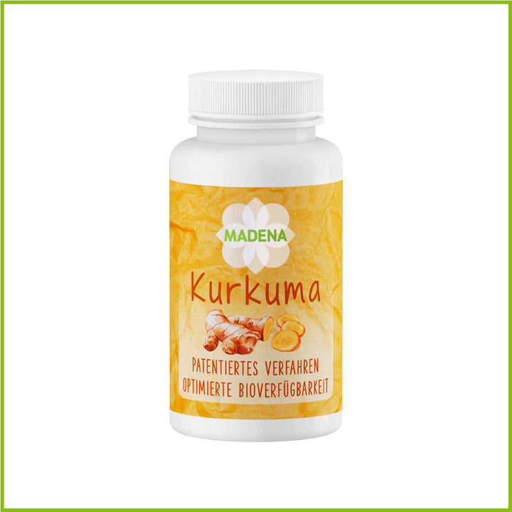 Kurkuma-Kapseln ohne Piperin &amp; hochdosiert