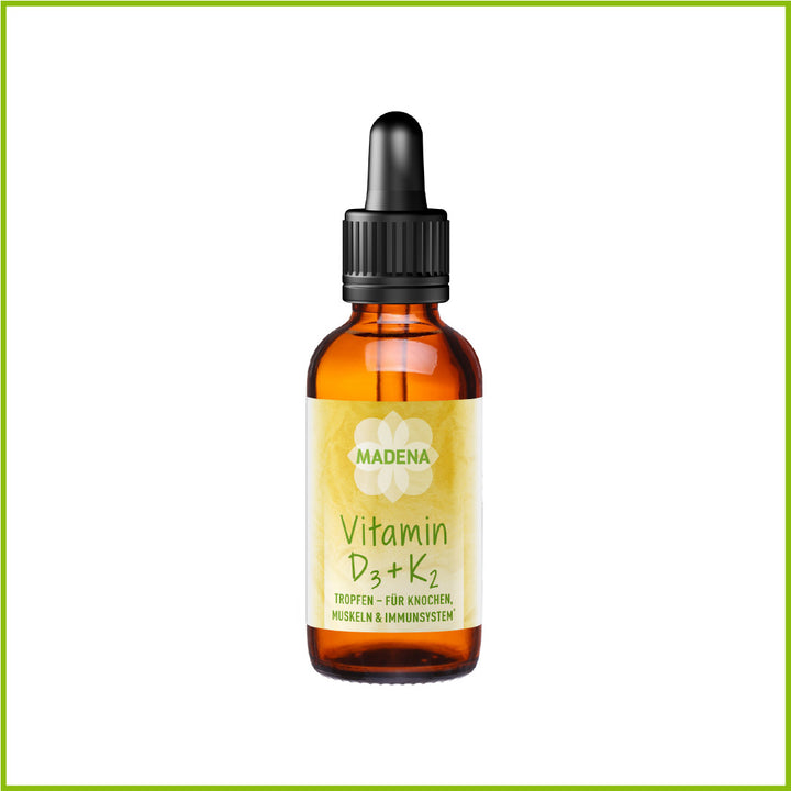 Vitamin D3 K2 Tropfen: Vegan &amp; hochdosiert