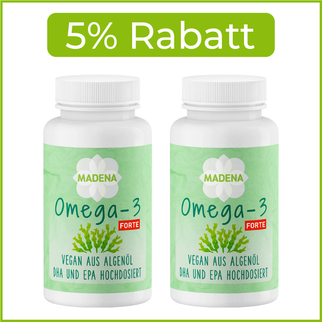 Omega 3 Kapseln vegan: Omega 3 Forte aus Algenöl