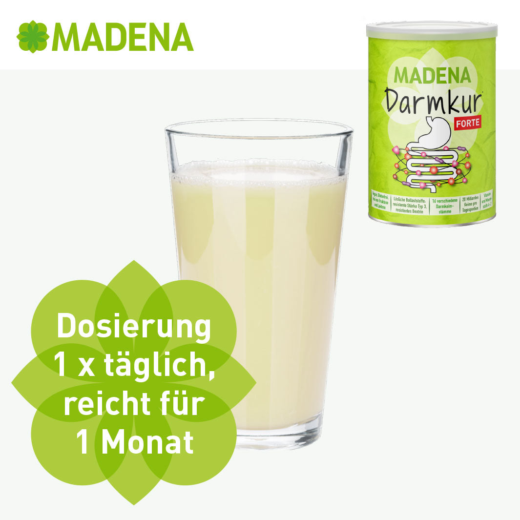 MADENA Darmkur Forte: Darmaufbau-Kur Premium