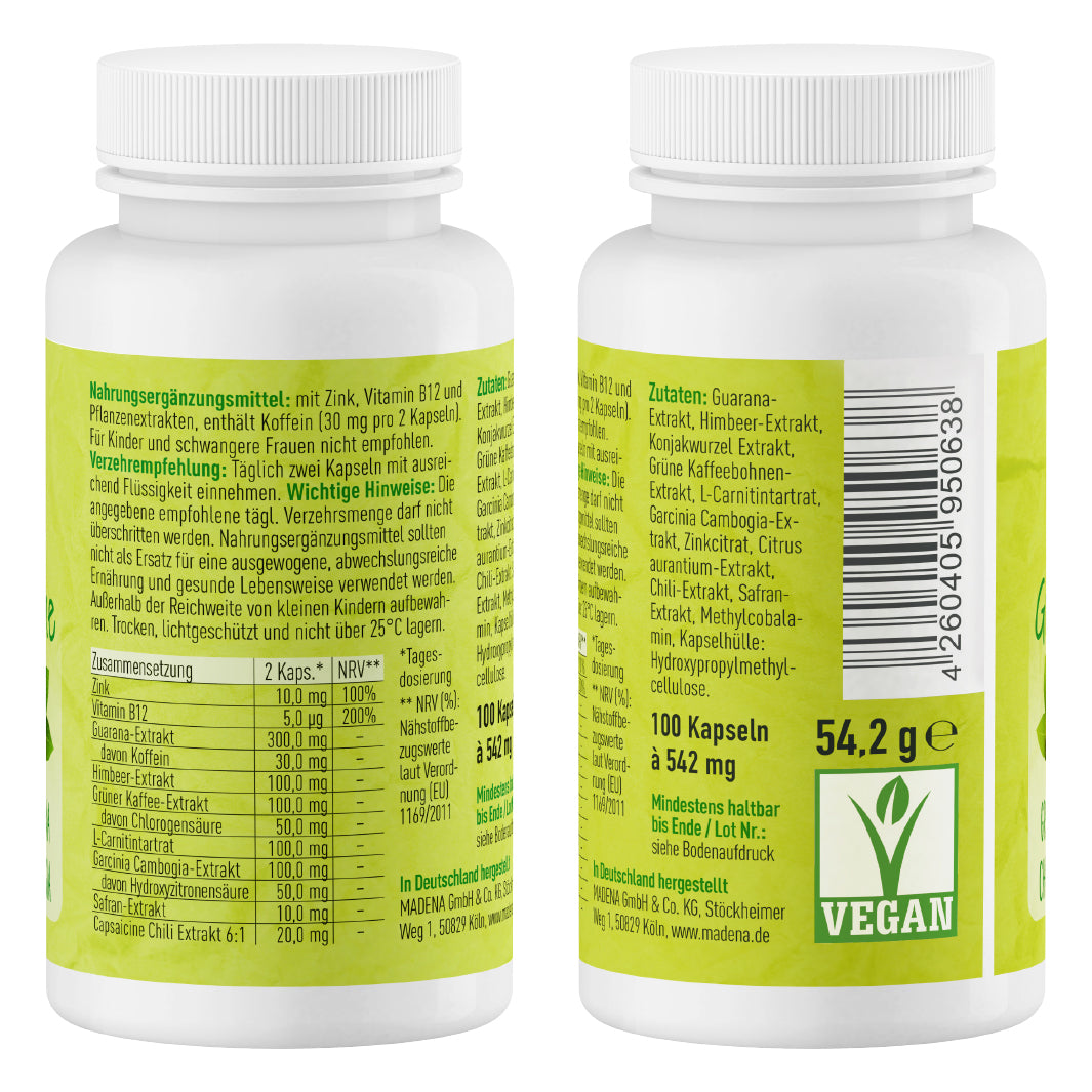 MADENA Darmschlank®-Paket: Abnehmkur &amp; Stoffwechselkur
