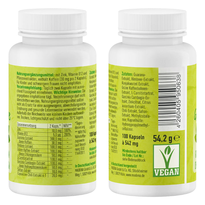MADENA Darmschlank®-Paket: Abnehmkur &amp; Stoffwechselkur