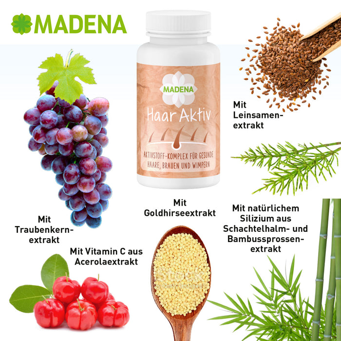 Haarvitamine: Haar Aktiv Kapseln für gesunde Haare