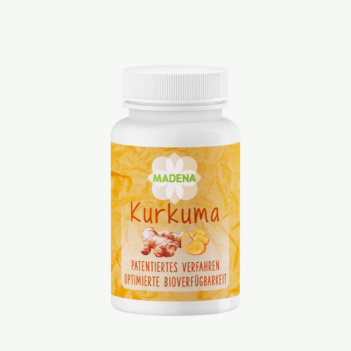Kurkuma-Kapseln ohne Piperin & hochdosiert