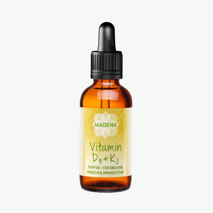 Vitamin D3 K2 Tropfen: Vegan &amp; hochdosiert
